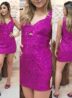 vestido paetê laila