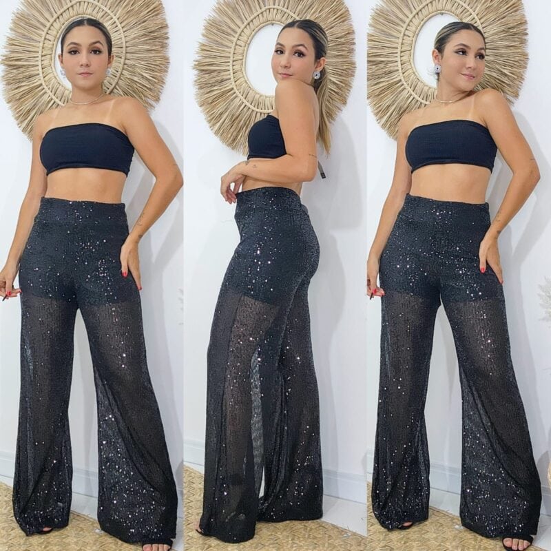 calça pantalona malu