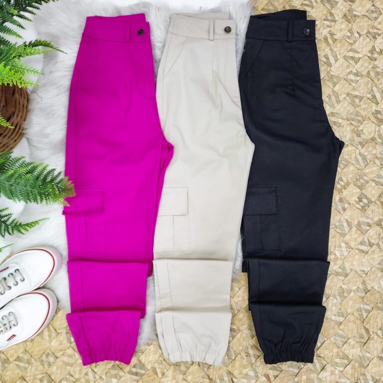 calça jogger cargo tecido calça jogger cargo tecido